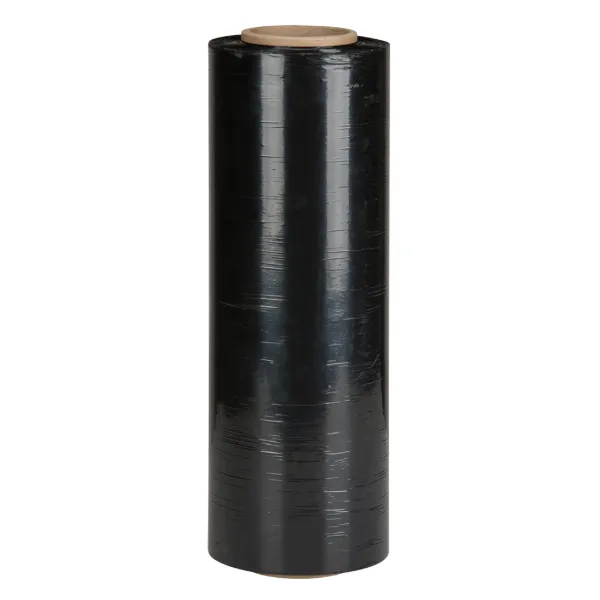 Stretch Film - Blown Black Opaque HWX1880 18IN x 1500FT 80G 4/CS 192/SKID
