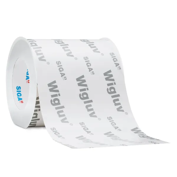 Window Flashing Tape - High Performance Rainproof White/Grey Print Wigluv® 150 150MMx25M 4/CS