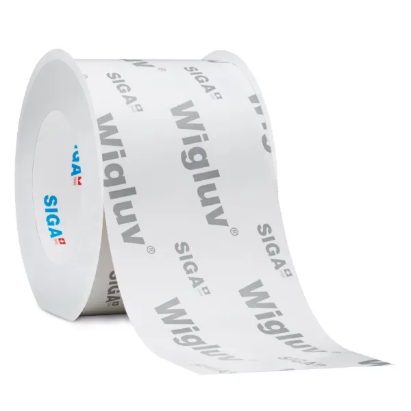 Window Flashing Tape - High Performance Rainproof White/Grey Print Wigluv® 100 100MMx25M 6/CS