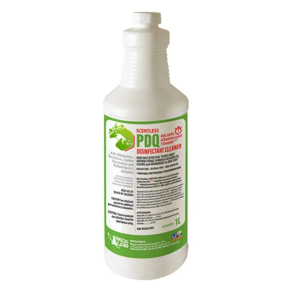 Disinfectant Cleaner - Antibacterial Scentless PDQ 1L 12/CS