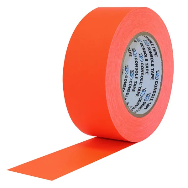 Flatback Paper Tape Neon Orange PTPA1255 12MMx55M 5.8MIL 72/CS