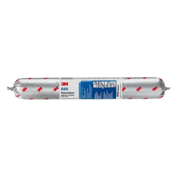 Adhesive Sealant - Polyurethane Fast Cure White 550 600ML SAUSAGE 12/CS