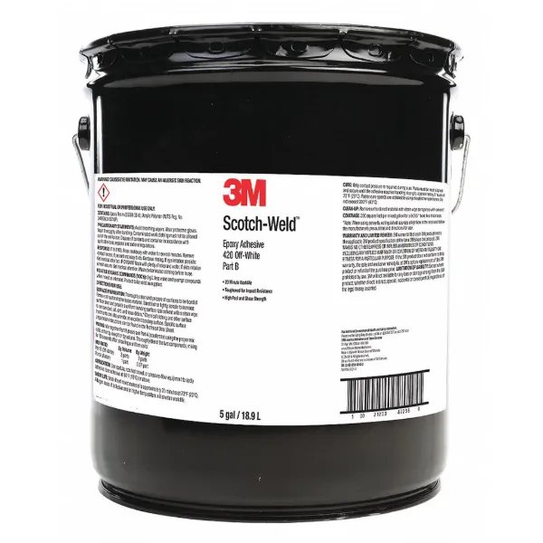 Epoxy Adhesive - Scotch-Weld™ Two-Part DP460 Part B 5GAL PAIL 1/CS