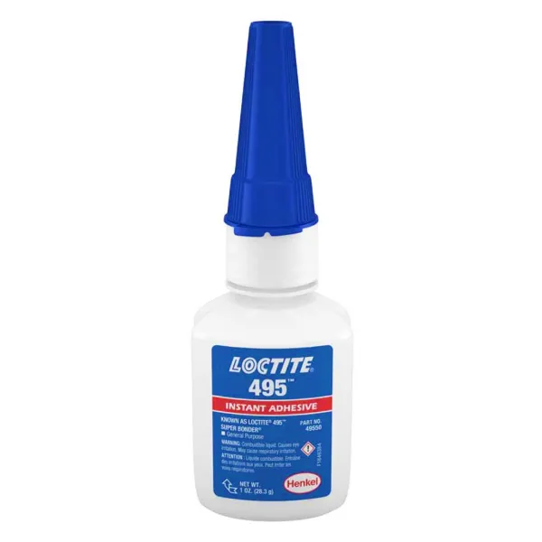 Instant Adhesive - Super Bonder™ General Purpose Clear 495 1OZ BOTTLE 10/CS