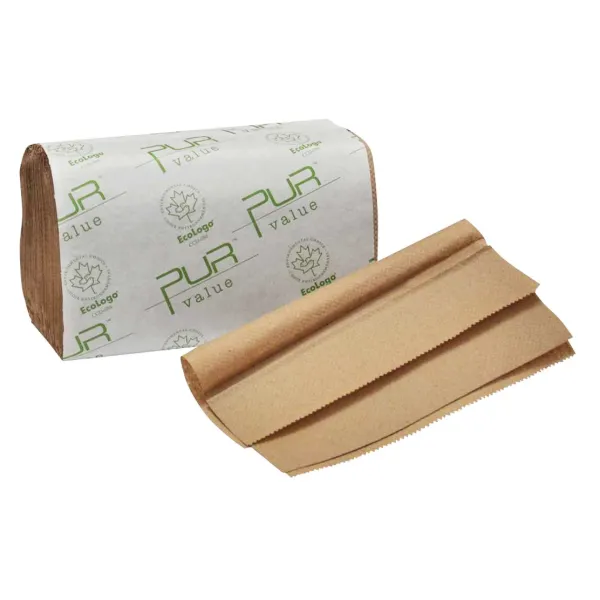 Paper Towel - Single Fold Kraft 101172 9INx10.25IN 250 SHEETS/PK 16/CS