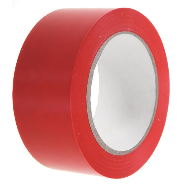 PVC Tape - Lane Marking Red LMT 9MMx33M 6MIL 24/CS