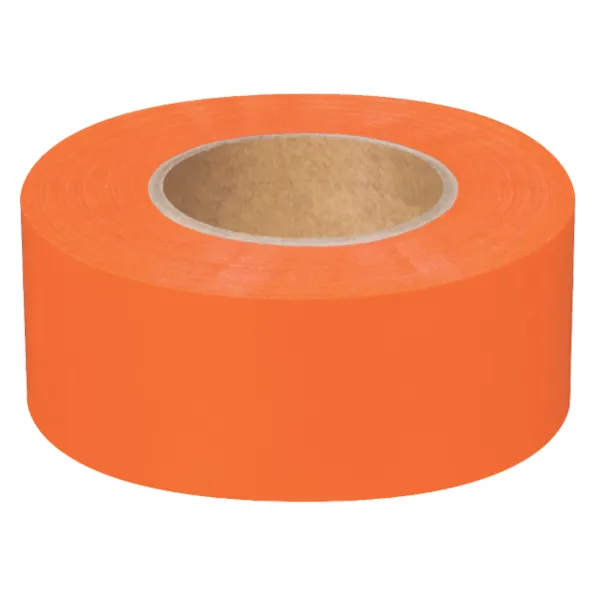 Flagging Tape Neon Orange FLAG 1INx120FT 10/SLV 100/CS