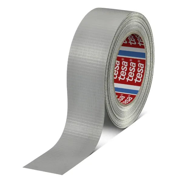 Cloth Duct Tape - Polyethylene Coated Silver 64662 48MMx55M 9MIL 24/CS