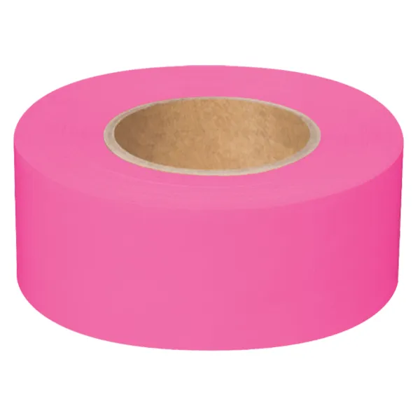 Flagging Tape Neon Pink FLAG 1INx150FT 10/SLV