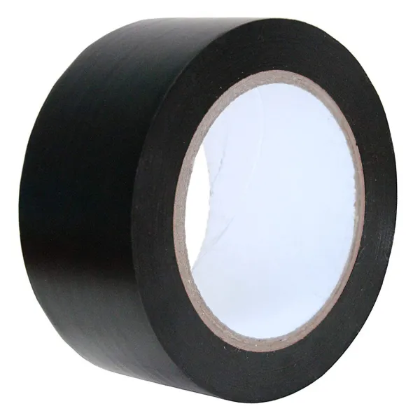 PVC Tape - Lane Marking Black LMT 48MMx33M 6MIL 12/CS