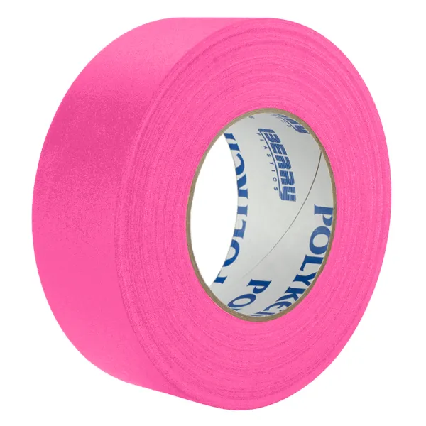Cloth Tape - Gaffers Neon Pink 510N 72MMx45M 11.5MIL 16/CS