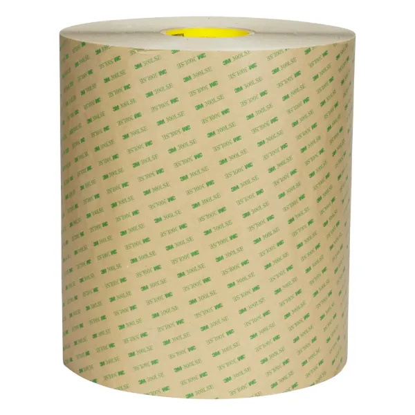 Polyester Tape - Acrylic High Strength with 300LSE Adhesive D/C Clear 93020LE 18MMx55M 8MIL 10/CS