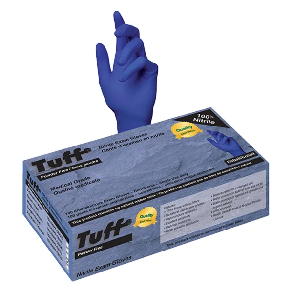 Gloves - Nitrile Disposable Medical Grade Powder Free Cobalt 15I-700PF-CB Small 100/BX 10/CS