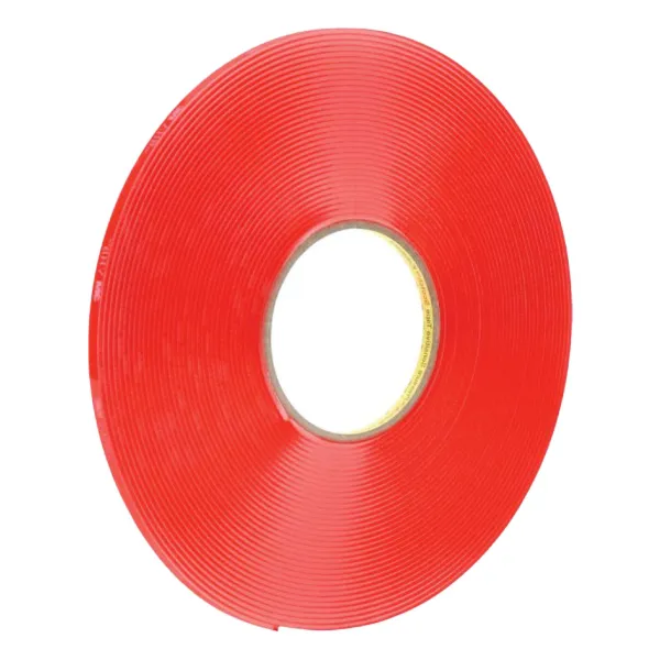 VHB Tape - Polyethylene Film Liner D/C Clear 4918F 9MMx16.5M 80MIL 6/CS