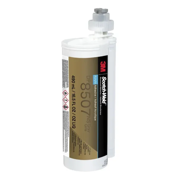Structural Adhesive - Scotch-Weld™ Acrylic Metal Bonder Grey DP8507NS 490ML CARTRIDGE 6/CS