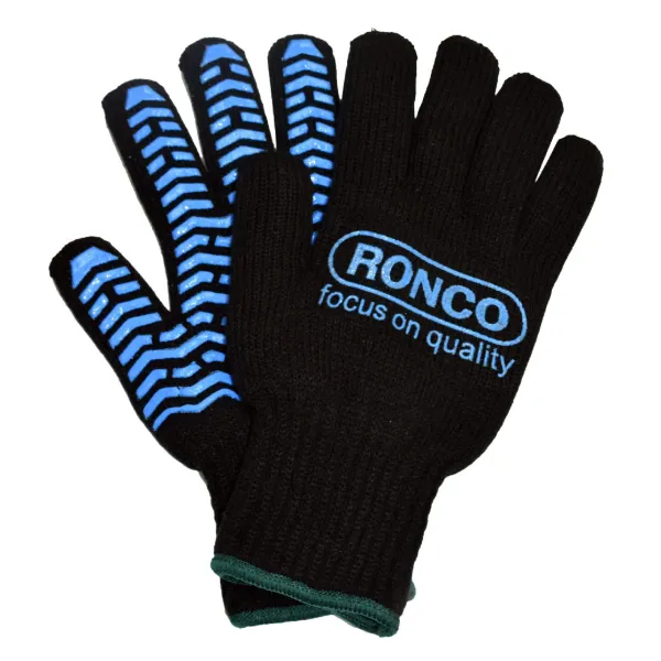 Gloves - Iceberg™ Silicone Coated Grip Acrylic Liner Black 77-405 X-Large Size 10 12PR/PK 72/CS
